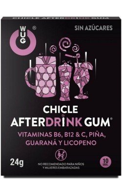 WUG GUM AFTER DRINK CHICLE...