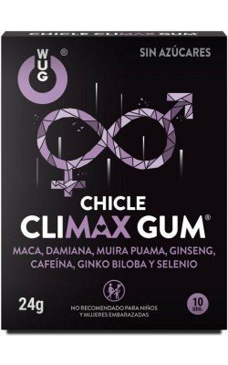 WUG GUM CLIMAX CHICLE 10...