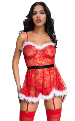 Sexy Costume De Mére Noel...